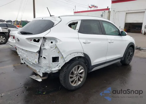 2017 Hyundai Tucson Eco из США, поврежденный, VIN KM8J3CA29HU423883